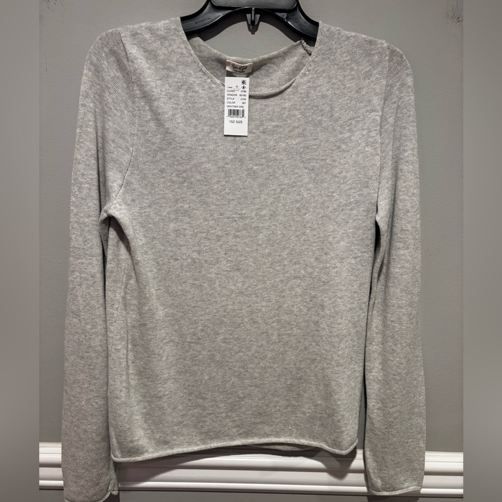 John Galt Heather Gray Long Sleeve Top - From PacSun One Size NWT